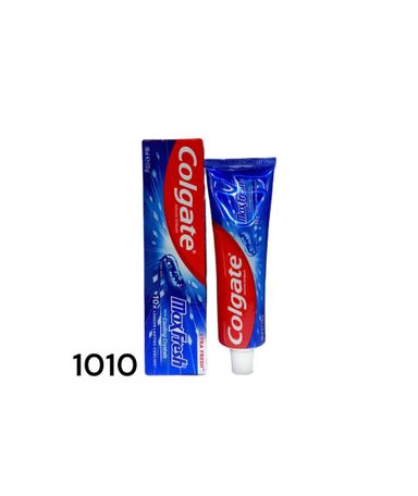 Colgate MaxFresh portlovchi yalpiz tish pastasi, 100 ml Tavsif Colgate MaxFresh portlovchi yalpiz tish pastasi, 