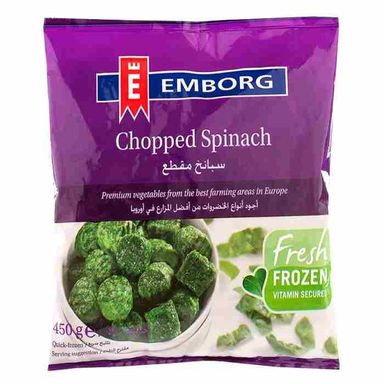 Emborg Chopped Spinach 450 Gm