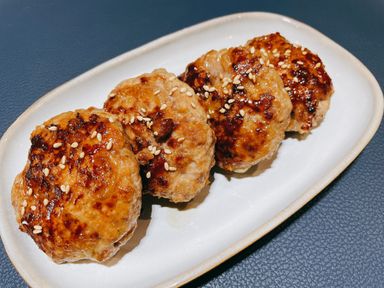 (완조리) 떡갈비 4pcs Ddeokgalbi Soysauce meatballs 