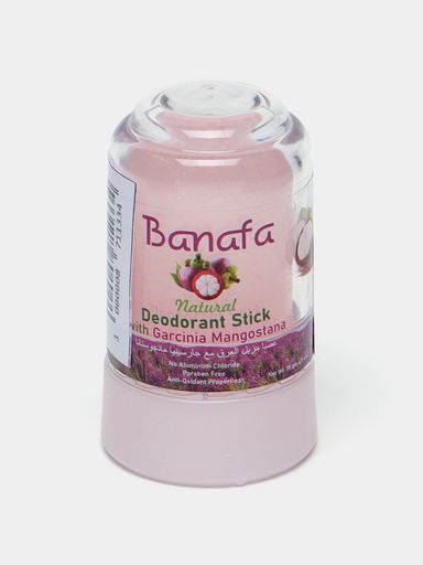 Banafa dezodoranti, tabiiy mineral, 70 g