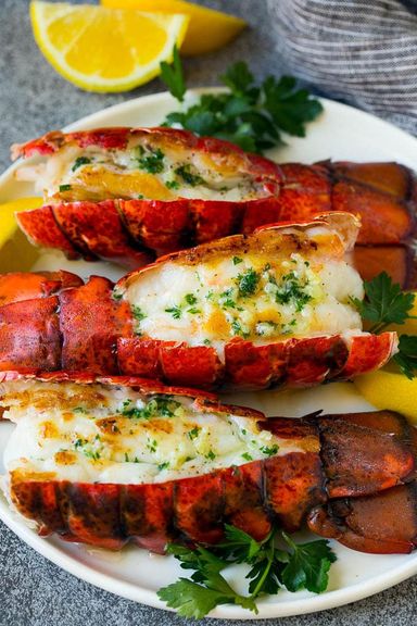 Tory's grilled lobster 