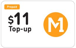 M1 All-In 1 $11 7GB + Local Calls + FIC x 7-Day Data Plan
