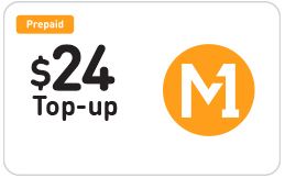 👍 M1 All-In-1 $24 84GB + Local Calls + FIC x 4-Week Data Plan