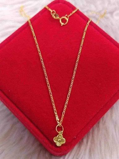 18k Pure Gold Necklace