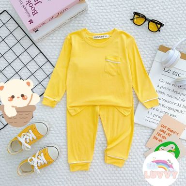 [19] Plain Pastel Pajamas Set (80~120)