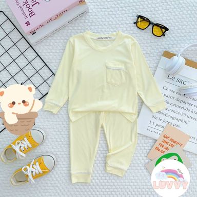 [19] Plain Pastel Pajamas Set (80~120)