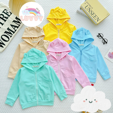 [27] Hooded Pastel Jacket (90~170)