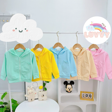 [27] Hooded Pastel Jacket (90~170)