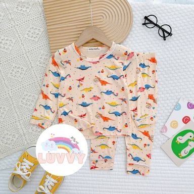 [28] Animals Printed Pajamas Set (80~120)