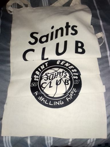 SAINT GENESIS/CLUBS TOTE BAG