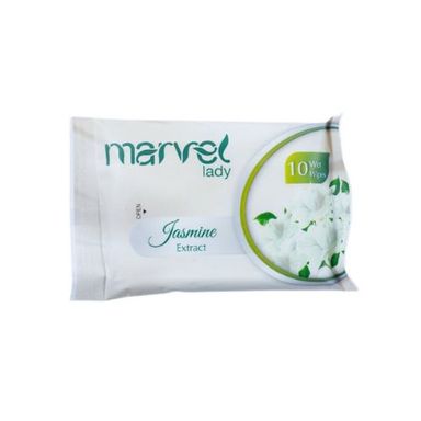 Marvel Lady Jasmine Exract 10 Wet Wipes