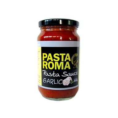 Pasta Roma Pasta Sauce Garlic 350G