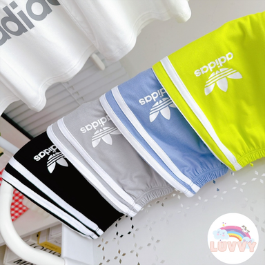 [32] Adidas Short Sleeve Long Pants Set (90~150)