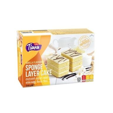 Tiara Vanilla Layered Sponge Layer Cake 310G