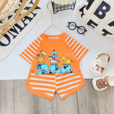 [36] Stripey Colourblock Play Set (80~120)