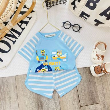 [36] Stripey Colourblock Play Set (80~120)