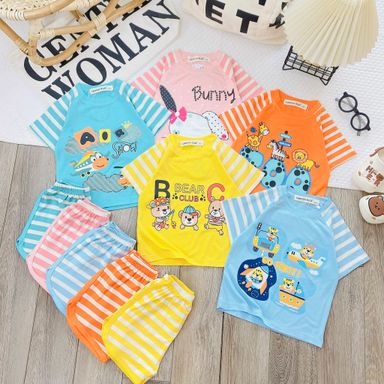 [36] Stripey Colourblock Play Set (80~120)