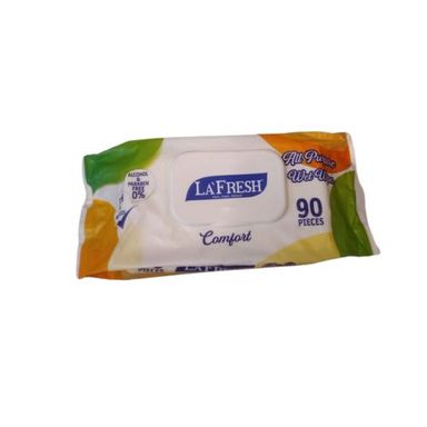 La Fresh Comfort All Purpose Wet Wipes 90Pc