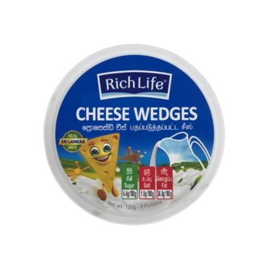 Rich Life Cheese Wedges 120G