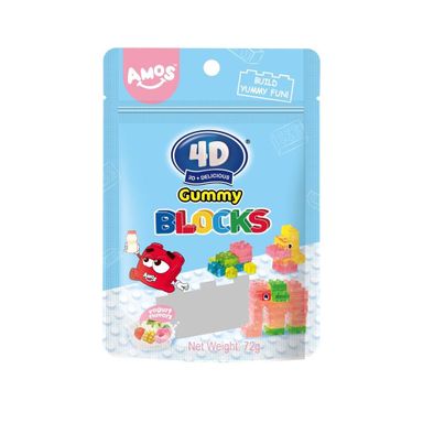 3M-A002 Limited Edition 4D Gummy Yogurt Blocks 60G