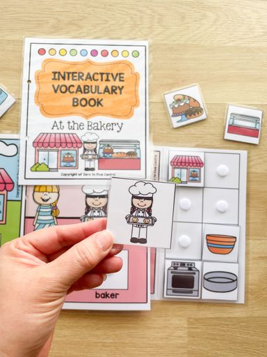 Interactive Vocabulary Books English Volume 3 