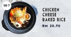 SD7 - CHICKEN CHEESE BAKED RICE