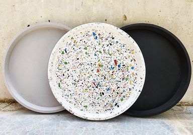 Circular Tray - Black