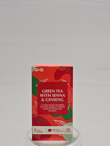 PnP Green Tea With Senna & Ginseng x20