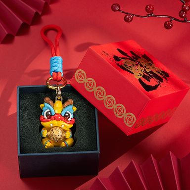 3M-A005 VKGold 2024 New Year of the Dragon Pure Gold 999 Keychain (0.02g)