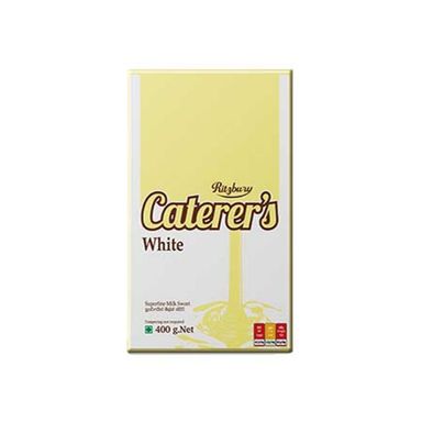 Ritzbury Caterers Super Fine White Chocolate 400G