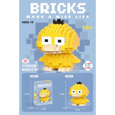 3M-A006 Mini Building Block Cute Cartoon Lego Computer Screen Clip 小型积木