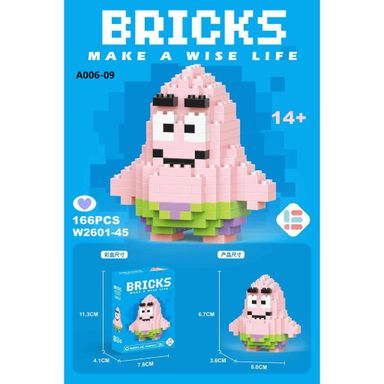 3M-A006 Mini Building Block Cute Cartoon Lego Computer Screen Clip 小型积木