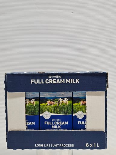 PnP Long Life Full Cream Milk 6 x 1L