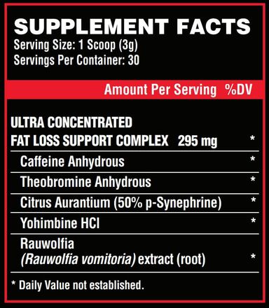 NUTREX LIPO-6 BLACK UC POWDER 30 SERVINGS FRUIT PU