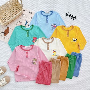 [43] Knitted Play Set With Pockets (80~120)