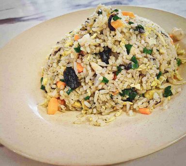 VM7- 炒饭橄榄菜 (fried Rice with Olive Vegetables)