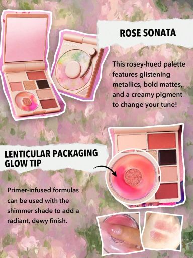 SHEGLAM Vinyl Pop Color Palette - Rose Sonata