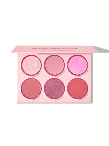 SHEGLAM Floral Flush Blush Palette - Blushing Bouquet