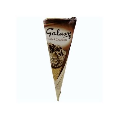 Galaxy Vanilla & Choc Cone