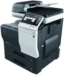 Bizhub A4 printer coloured used in UK