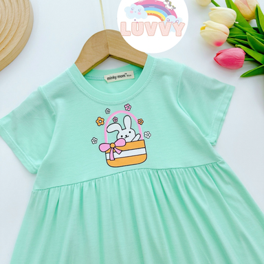 [45] Pastel Babydoll Dress (80~120)