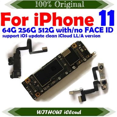 Mainboard Clean iCloud For iPhone 11 Pro Max Full Working Motherboard Support iOS Update Logic Board Plate