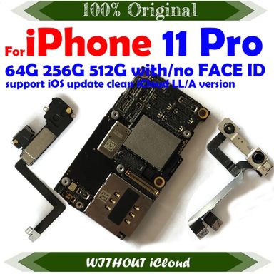 Mainboard Clean iCloud For iPhone 11 Pro Max Full Working Motherboard Support iOS Update Logic Board Plate