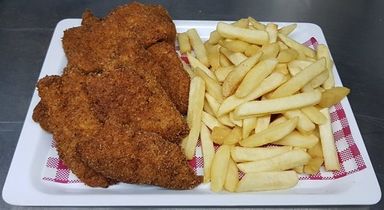 Family Platter Size Fish n Chips (12 pcs + Chips)