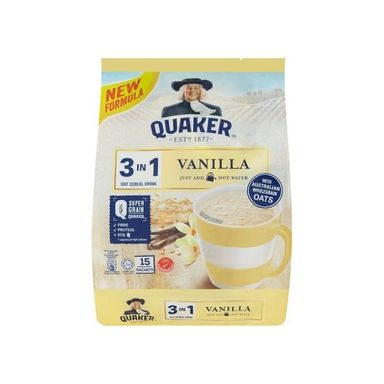 Quaker Vanilla 3In1 Oat Cereal 420G