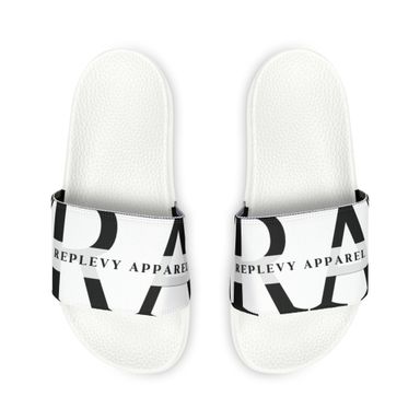 Replevy Apparel White all print sandals