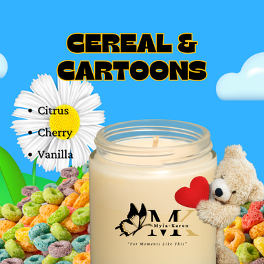 Cereal & Cartoons 7oz Scented Candle (Limited Edition)