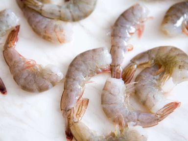 SHRIMPS 21-25 - PEELED AND DEVEINED - 10 KG PACKET