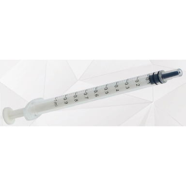 Syringe 1ml Luer Slip 