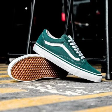 Vans off the wall x Old Skool "True Green"